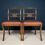 Set of 2 Dining Chairs, Italy, 1960s