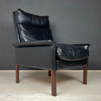 Set of Lounge Chair & Ottoman Mod. 500 attributed to Hans Olsen for Vatne Møbler, Denmark, 1960s