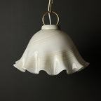 Vintage Murano Glass Fazzoletto Pendant Lamp - Mid-Century Italian Lighting