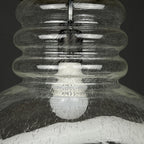 Murano glass pendant lamp  Italy 1960s Space age Mid-century modern italian lighting