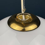 Vintage murano pendant lamp Italy 1970s Mid-century design