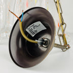 Vintage Murano Glass Pendant Lamp: Sylcom Italian Murrine Lighting