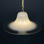 Cinea pendant lamp by Giusto Toso for Leucos Italy 1970s Mid-century italian modern lighting