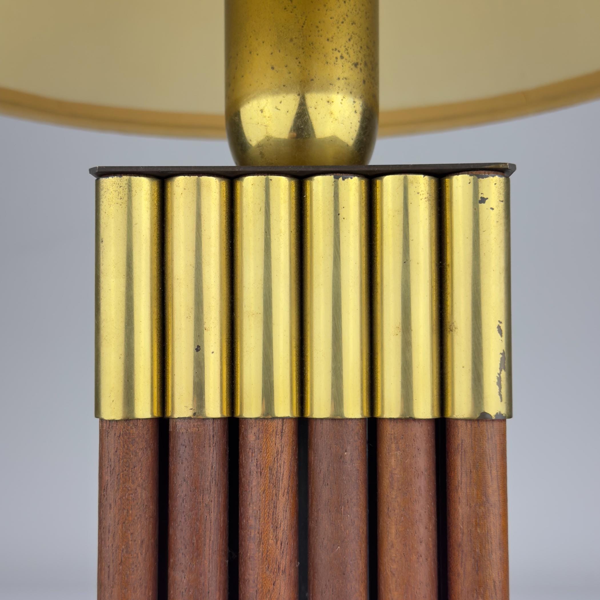 Vintage table lamp by AV Vikić, Yugoslavia 1980s