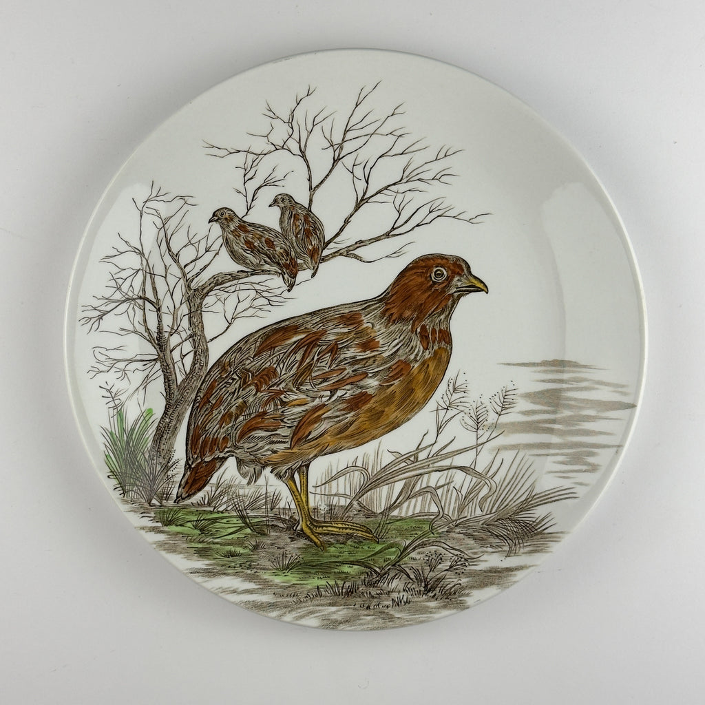 Vintage Johnson Brothers Game Birds Dinner Plates, Set of 7, England 1953-1976s