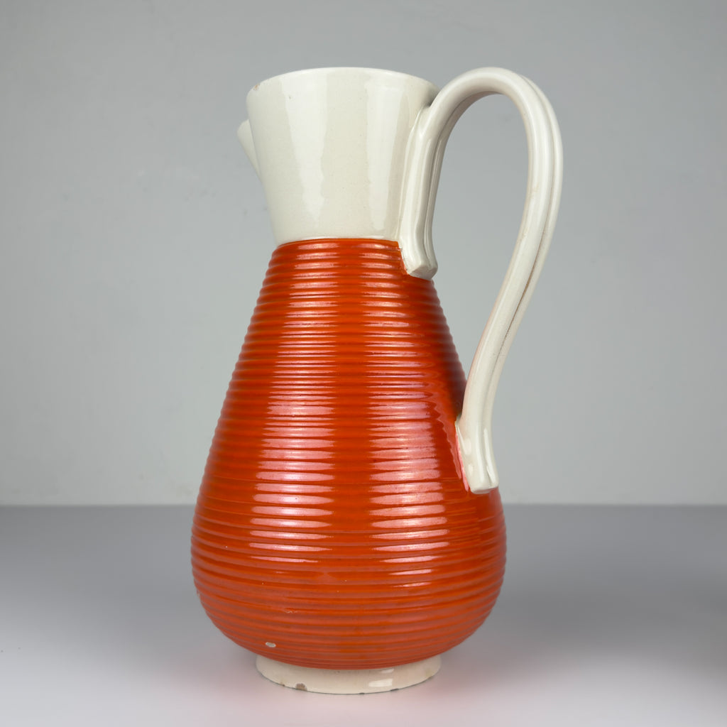 Vintage set of water from Ceramiche Rometti Umbertide, Italy 1930s