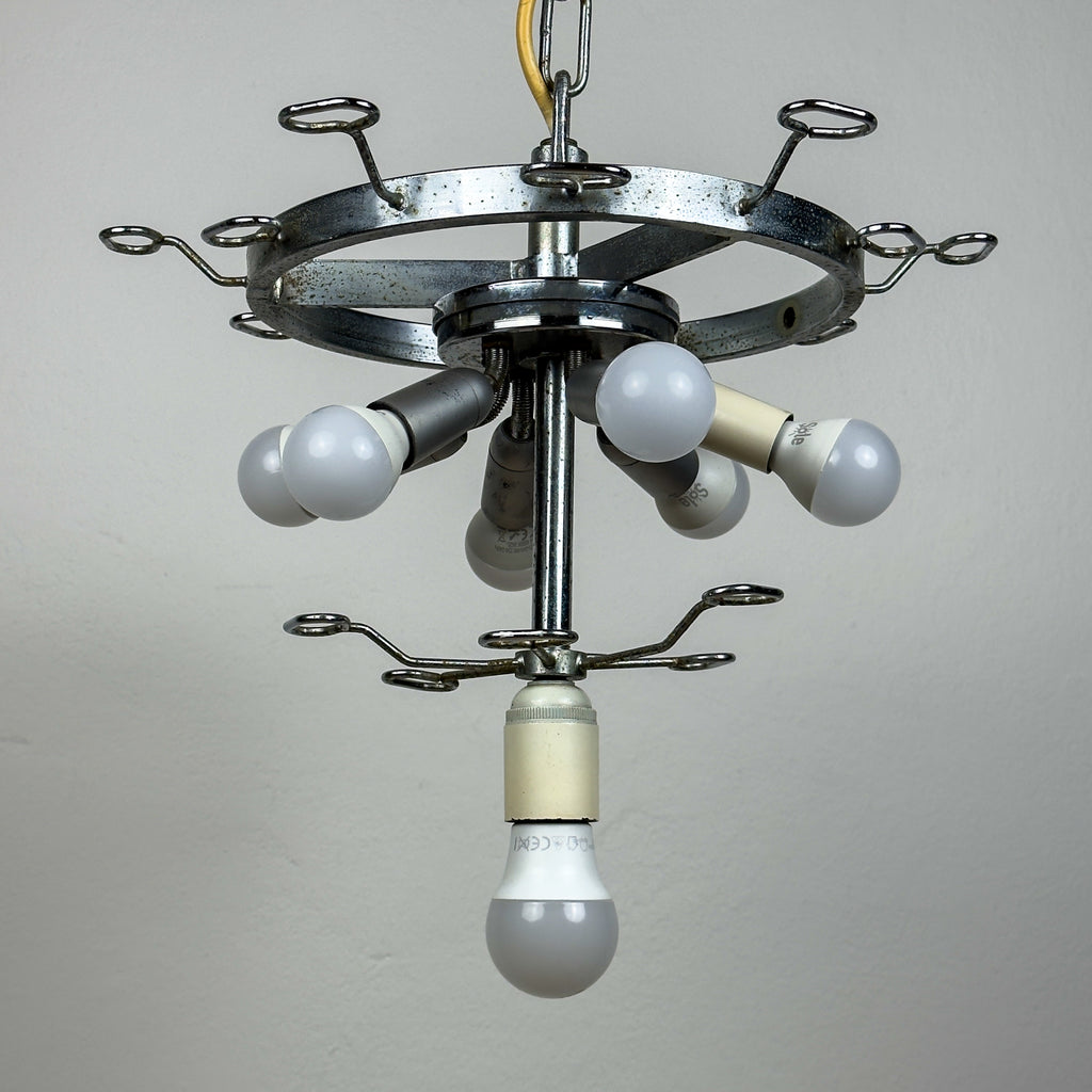 Vintage Murano chandelier by Mazzega, Italy 1970s