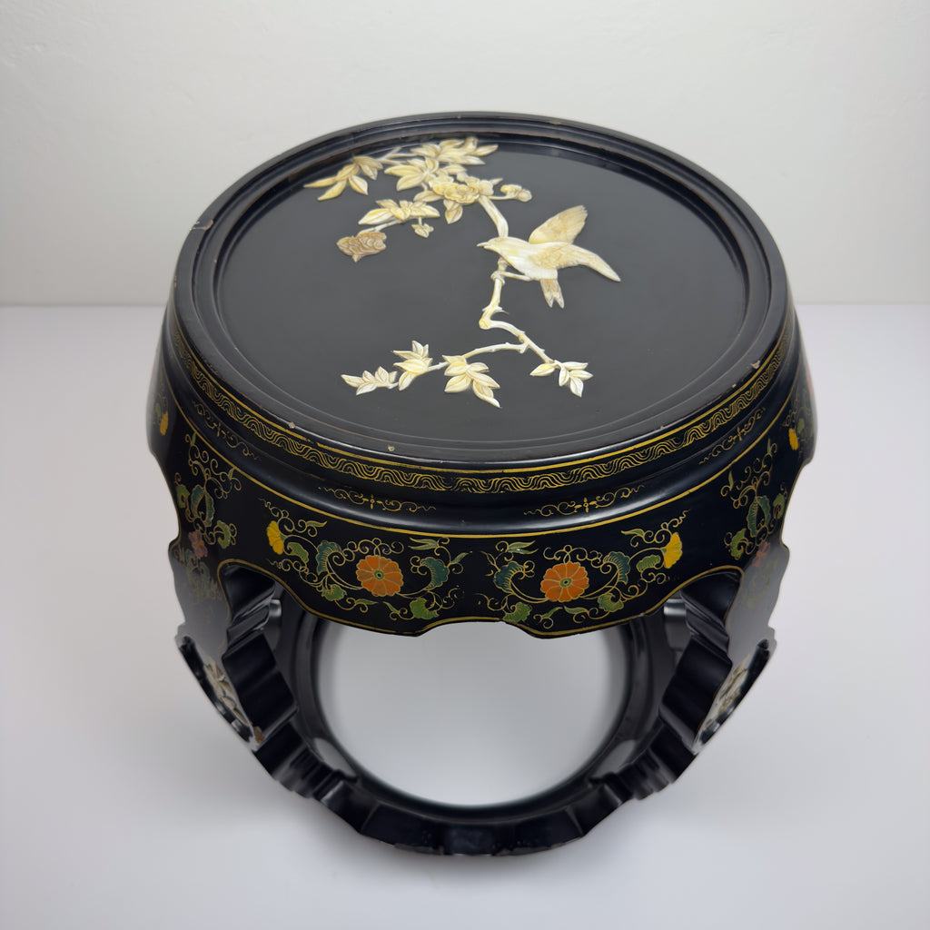 Mid-Century Italian Table, Style Chinoiserie, 1960s
