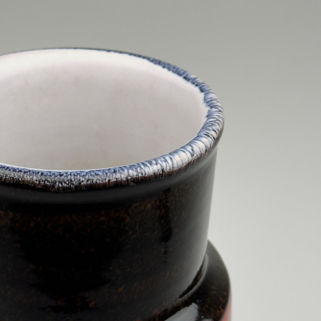 Vintage ceramic vase Rio, Ursula Fesca Design for Waechtersbach, West Germany, 1970s