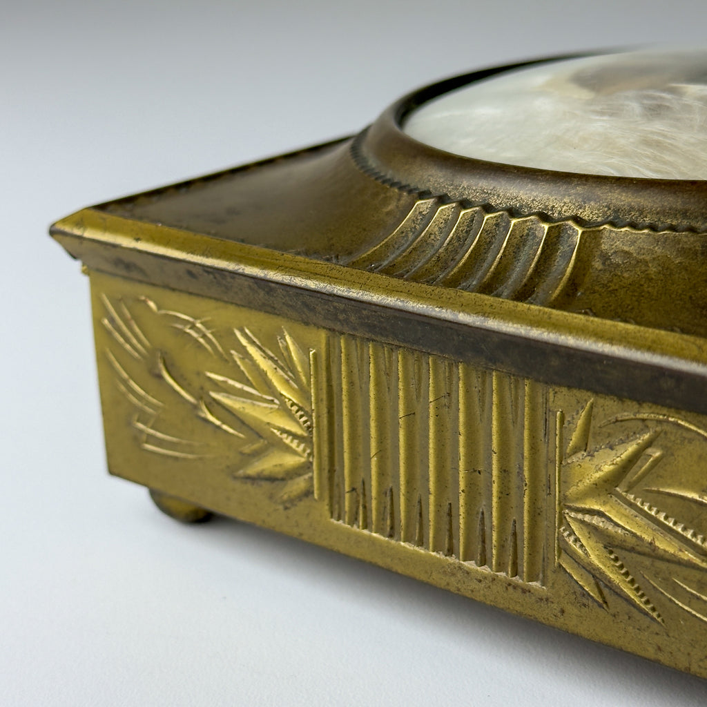 Vintage jewelry box by Dralle, Germany 1930s