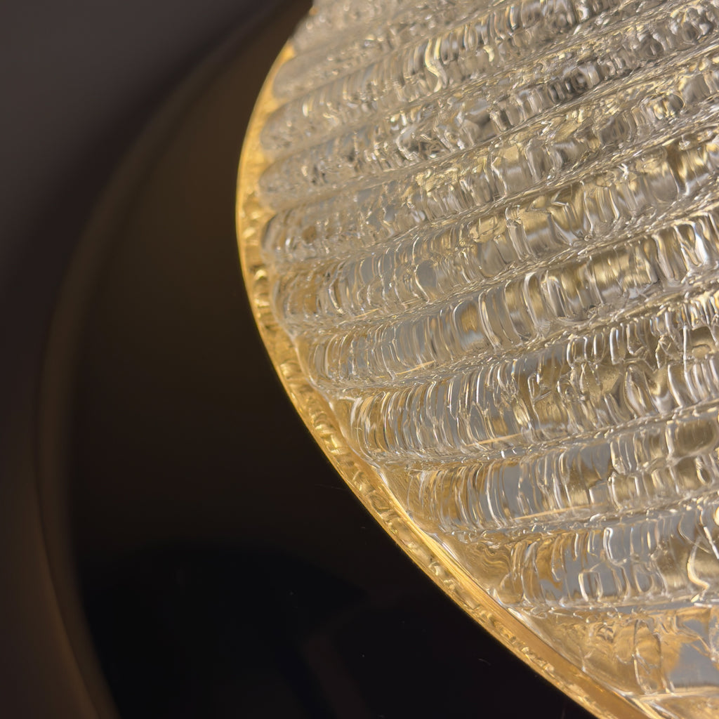 Vintage murano ceiling lamp, Italy 1980s