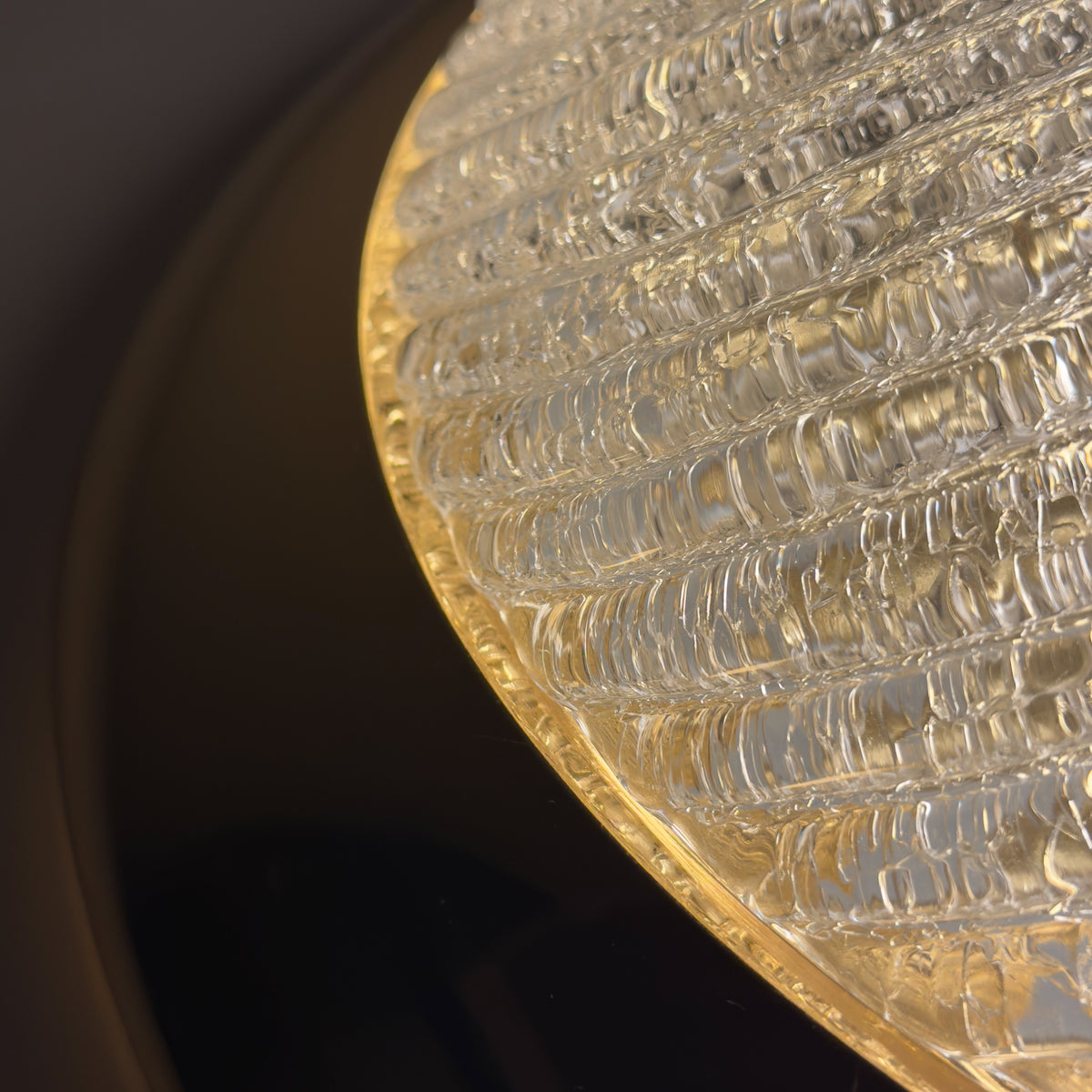 Vintage murano ceiling lamp, Italy 1980s