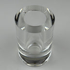 Mercedes-Benz Auto Rotonda Crystal Glass Vase by Il Giugno, 2003, Italian Design, 24% Lead Crystal
