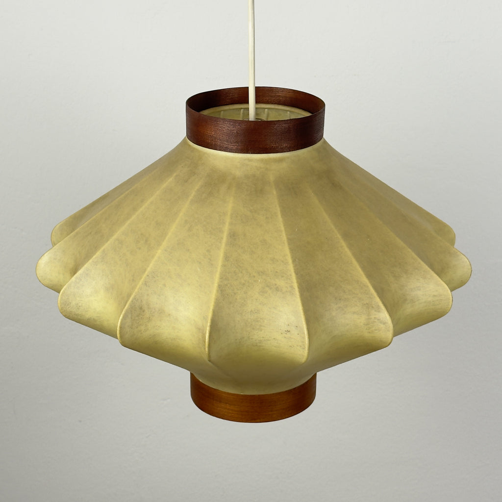 Mid-century cocoon pendant lamp, Achille Castiglioni, Italy 1960s