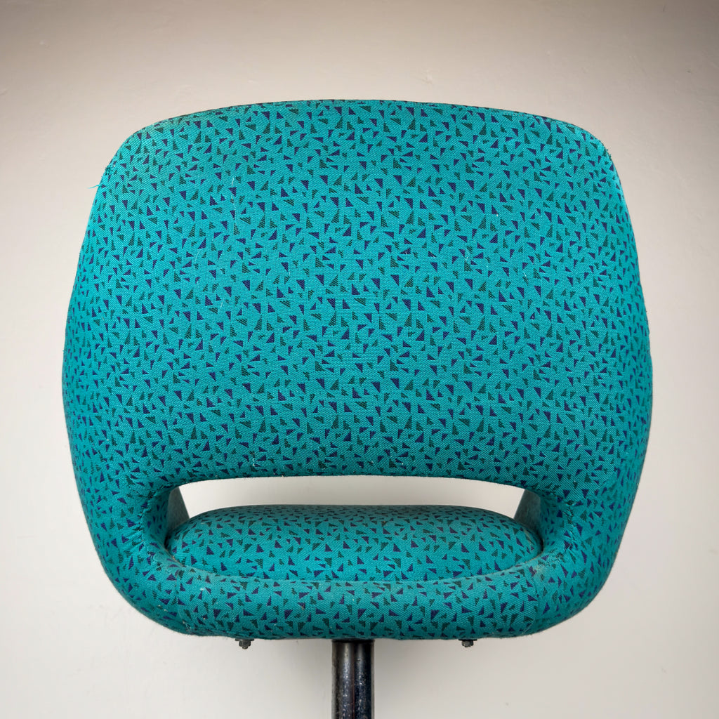 Vintage Mid-Century Modern Swivel Chair: Stol Kamnik, Yugoslavia 1970s