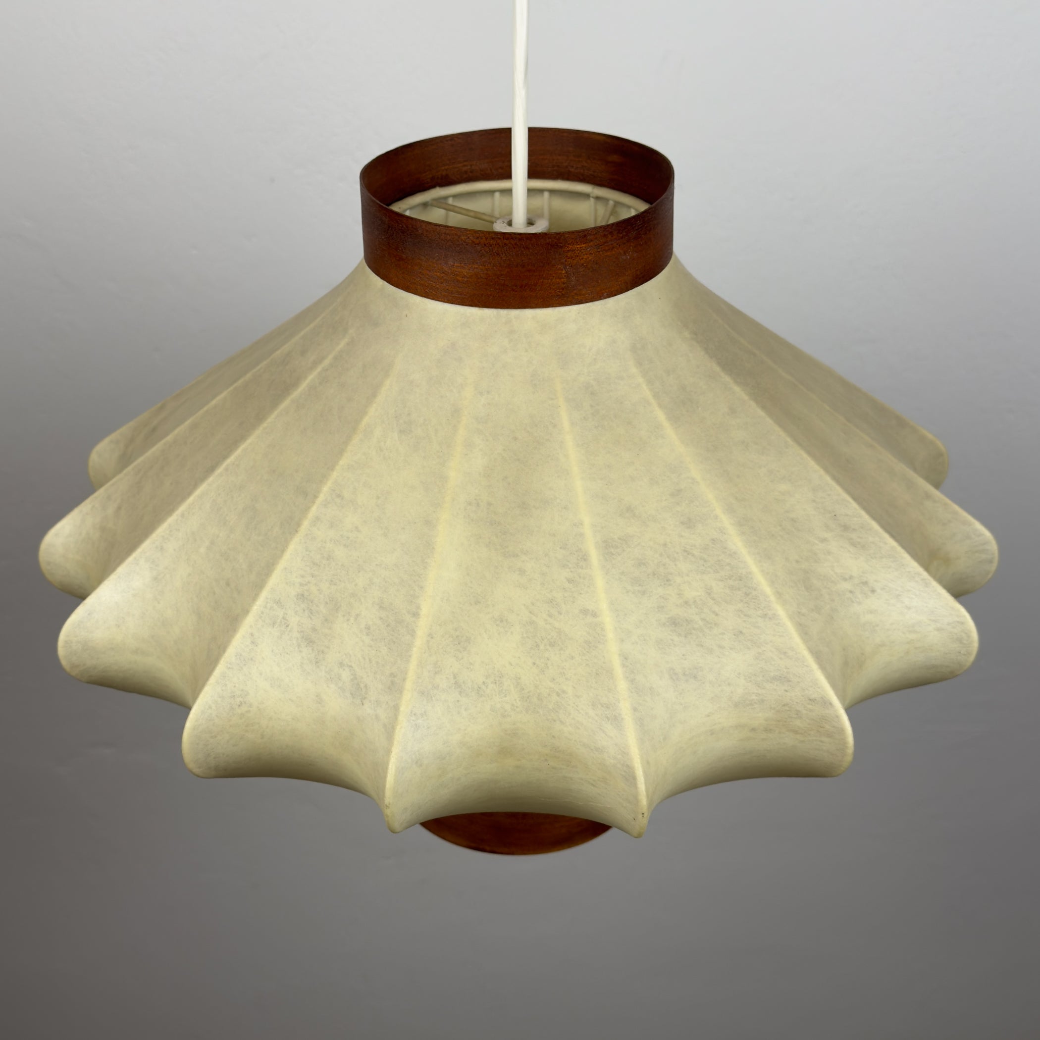 Mid-century cocoon pendant lamp, Achille Castiglioni, Italy 1960s