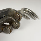 Vintage Iron Steel Butchers Hook, Austria 1970s