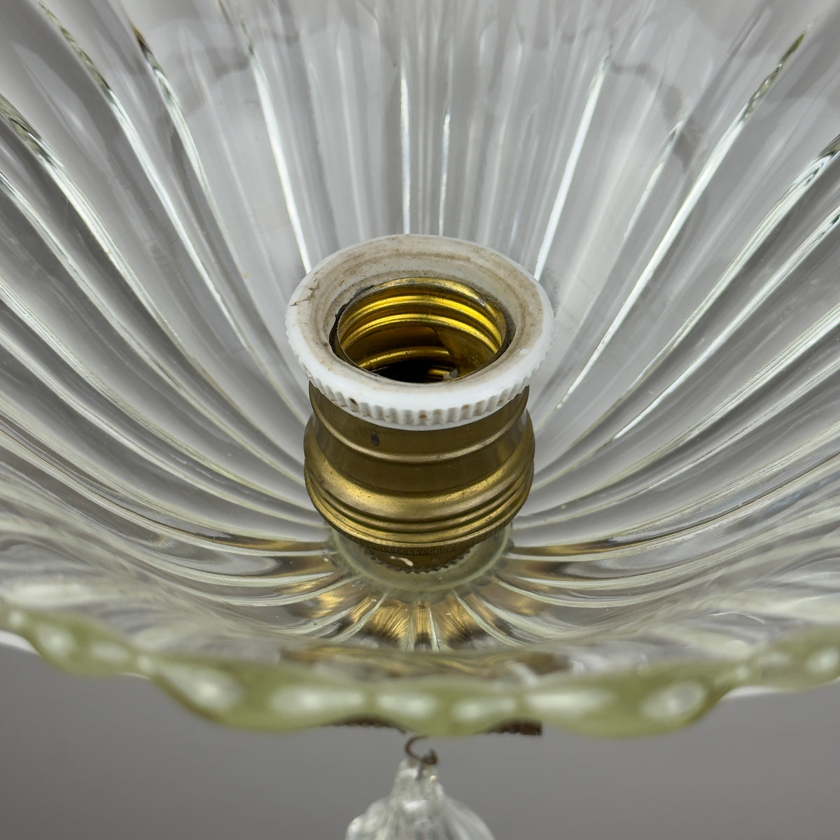 1930s Vintage Murano chandelier by Barovier & Toso, Italy