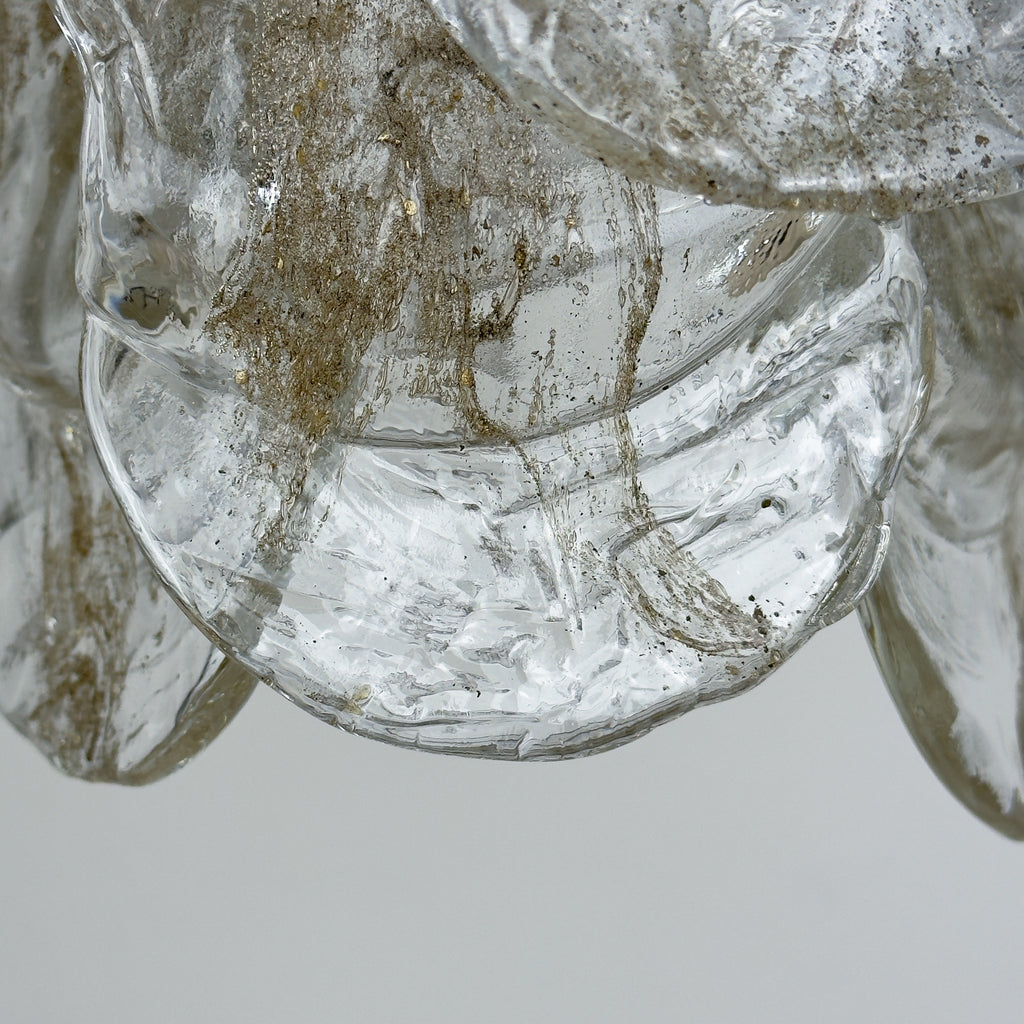 Vintage Murano chandelier by Mazzega, Italy 1970s