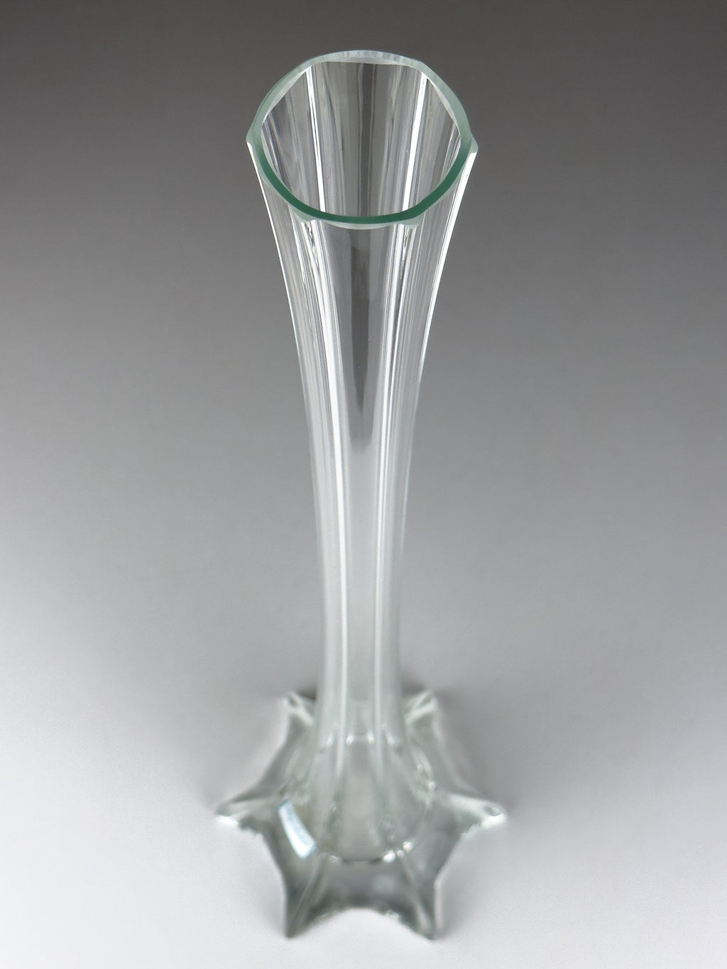 Large Crystal vase by Bohemia Crystalex, Czech Republic, 1990s