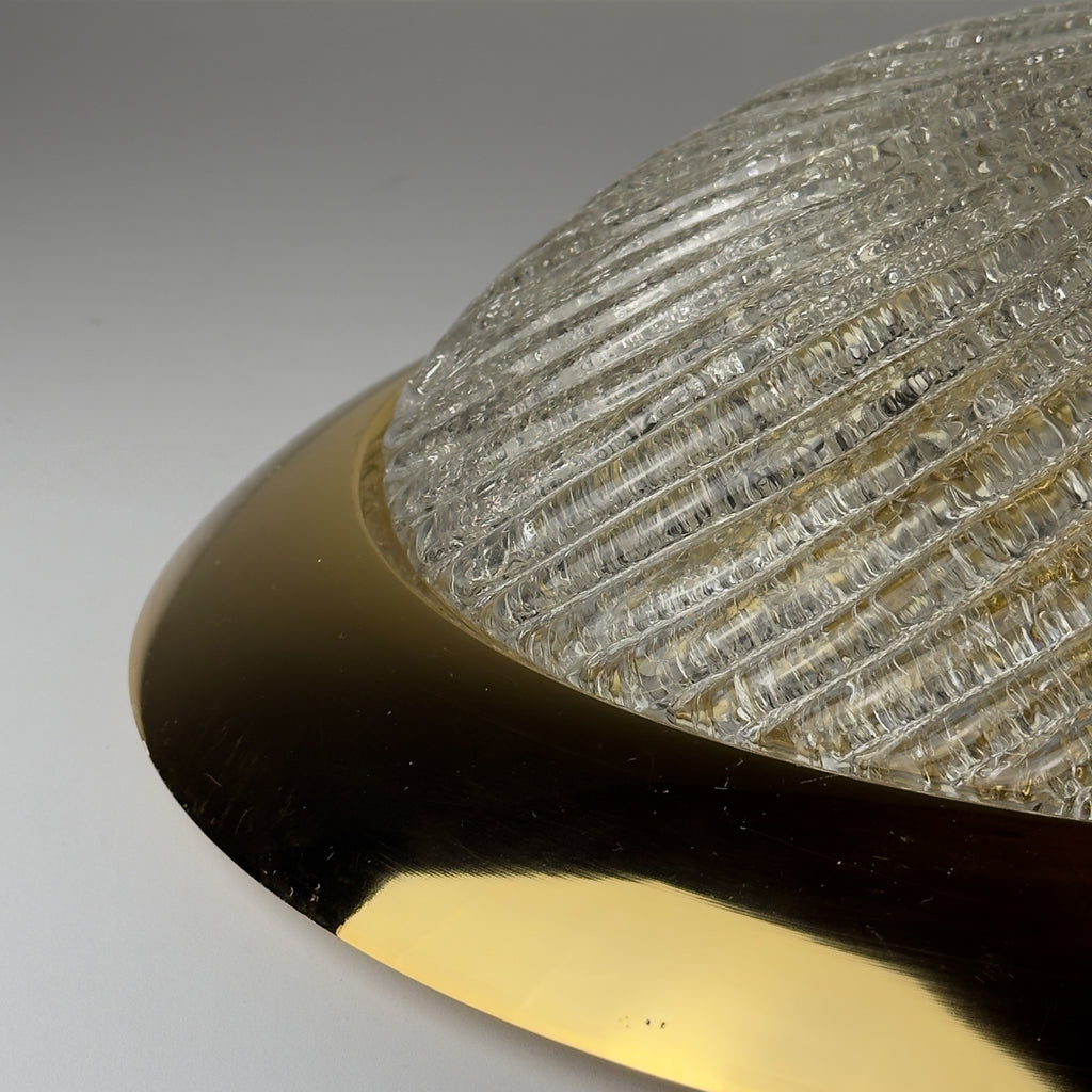 Vintage murano ceiling lamp, Italy 1980s