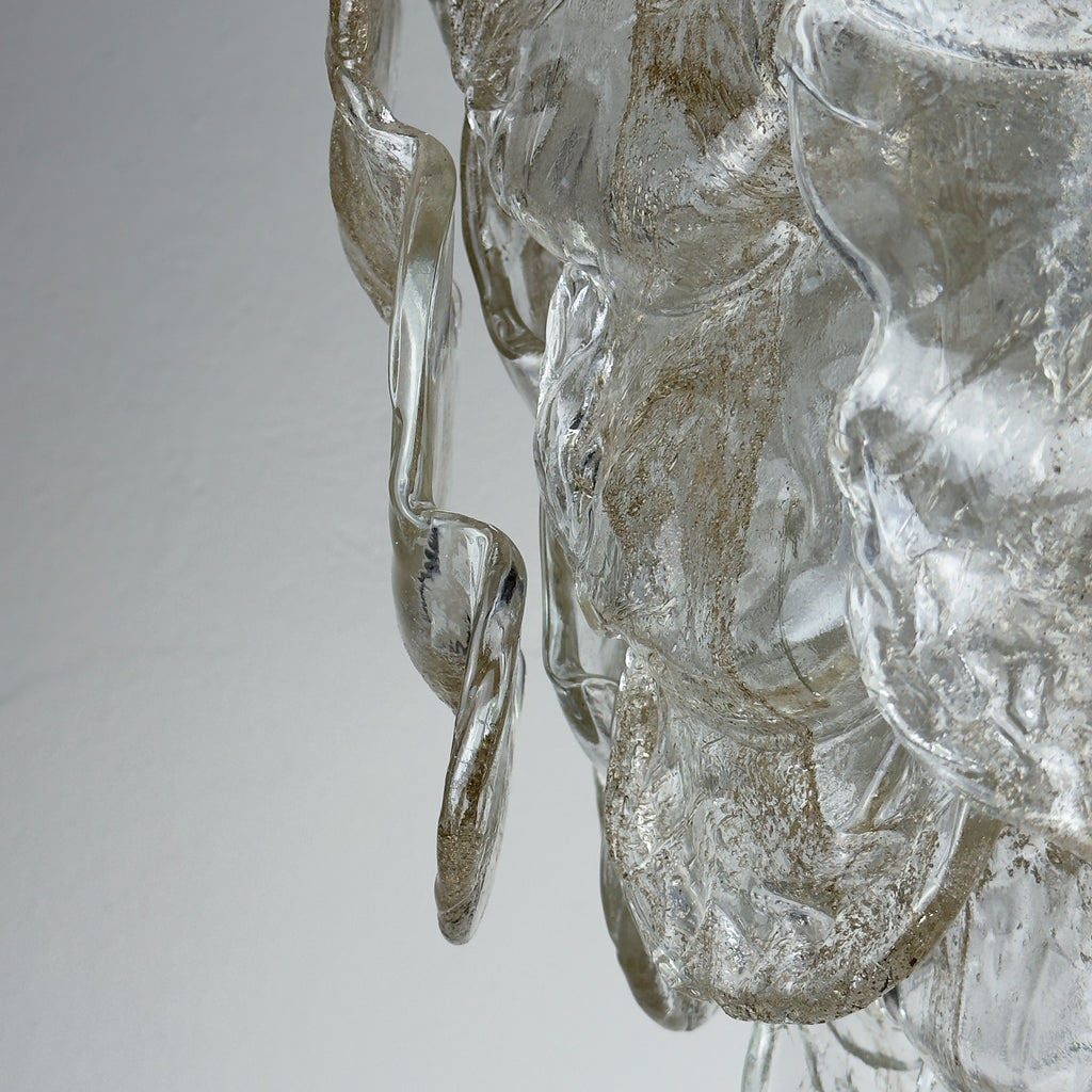 Vintage Murano chandelier by Mazzega, Italy 1970s