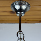 Vintage Pendant Light Flower, Italy 1960s