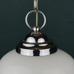 Vintage Murano pendant lamp by Vetreria De Majo, Italy 1970s