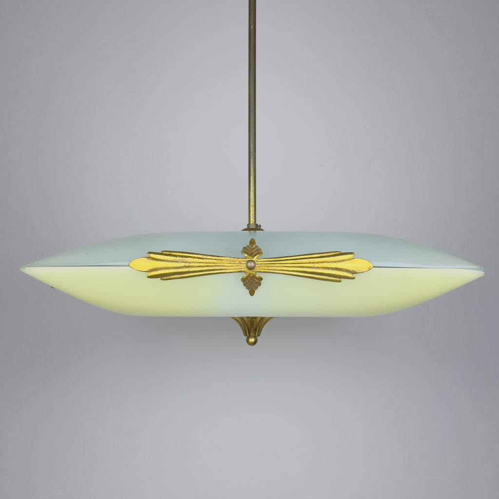 Art Deco Vintage Chandelier, Italy 1930s