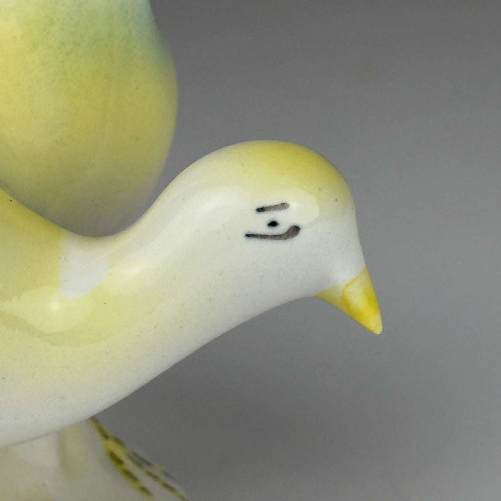 Vintage ceramic figurine Birds Vintage Yugoslavia 1950s