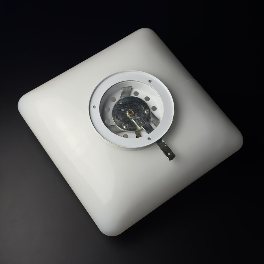 Mid-Century Murano Ceiling Lamp Vetreria De Majo, Italy 1970s