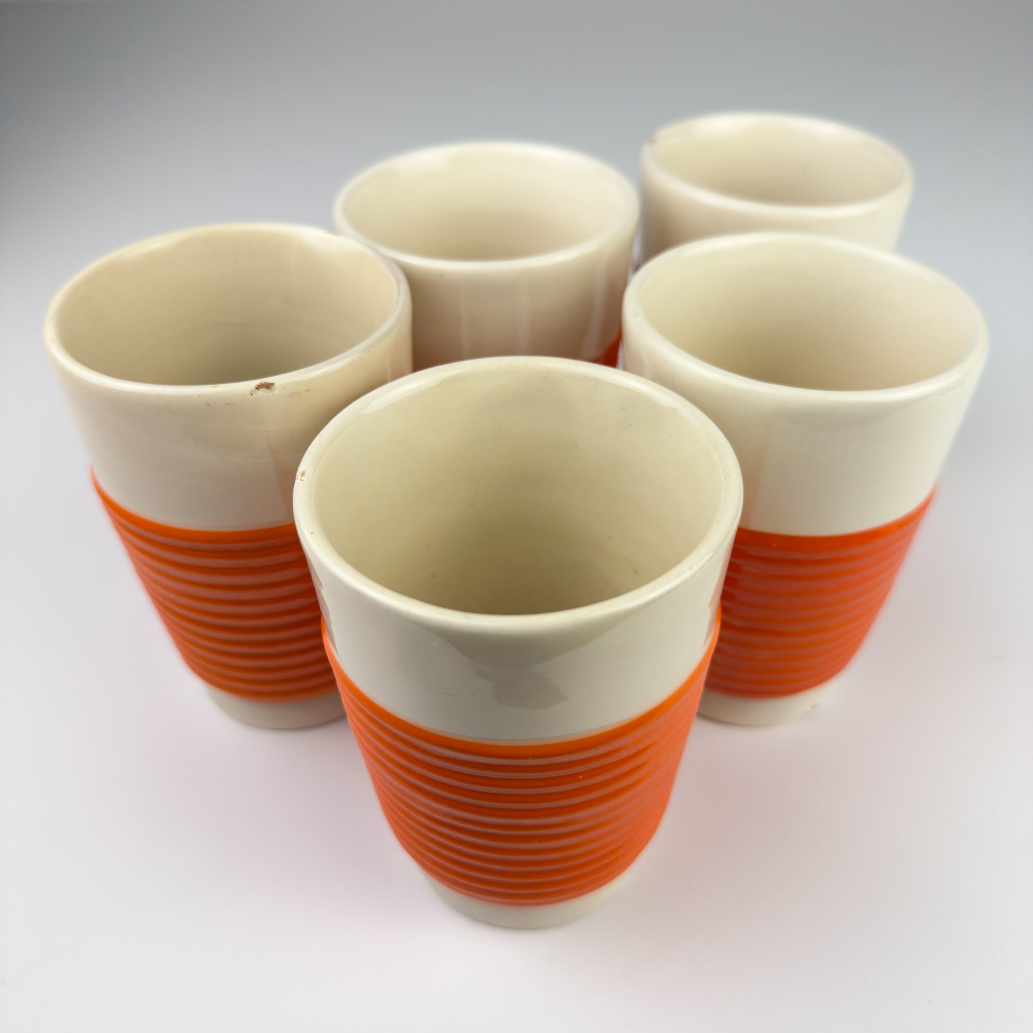 Vintage set of water from Ceramiche Rometti Umbertide, Italy 1930s
