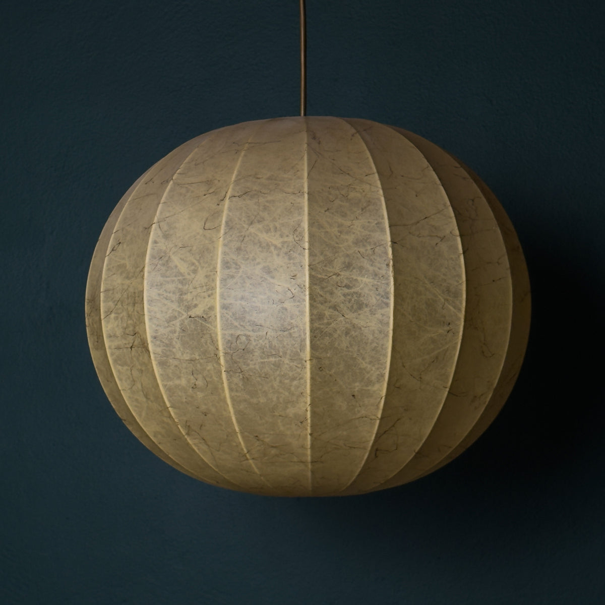 Cocoon Pendant Lamp by Friedel Wauer for Goldkant Leuchten, Germany 1960s