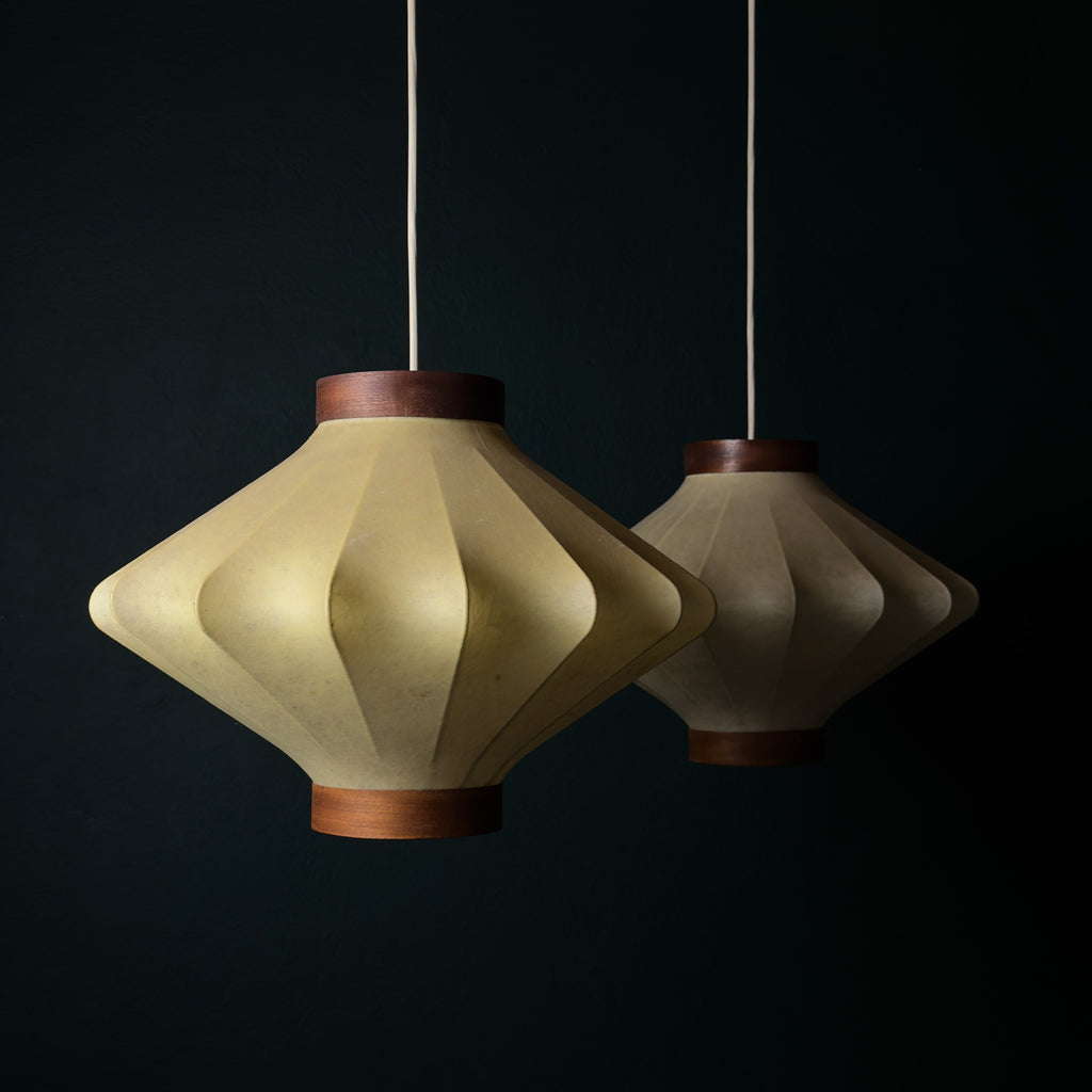 Mid-century cocoon pendant lamp, Achille Castiglioni, Italy 1960s