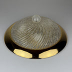 Vintage murano ceiling lamp, Italy 1980s