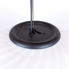 Murano pendant lamp White and Black, Italy 1980s