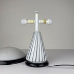 Original vintage murano table lamp by Zonca, Italy 1980s