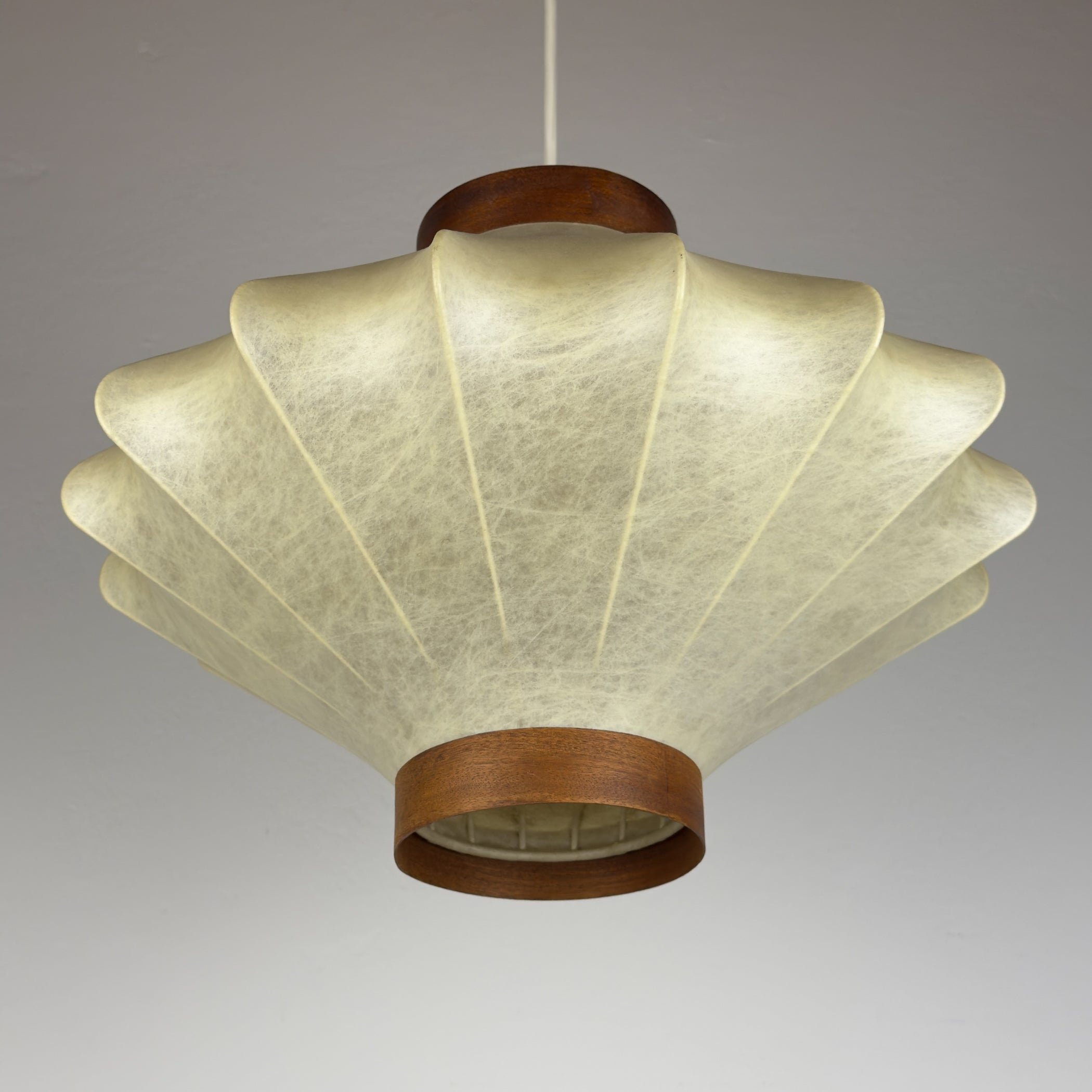 Mid-century cocoon pendant lamp, Achille Castiglioni, Italy 1960s