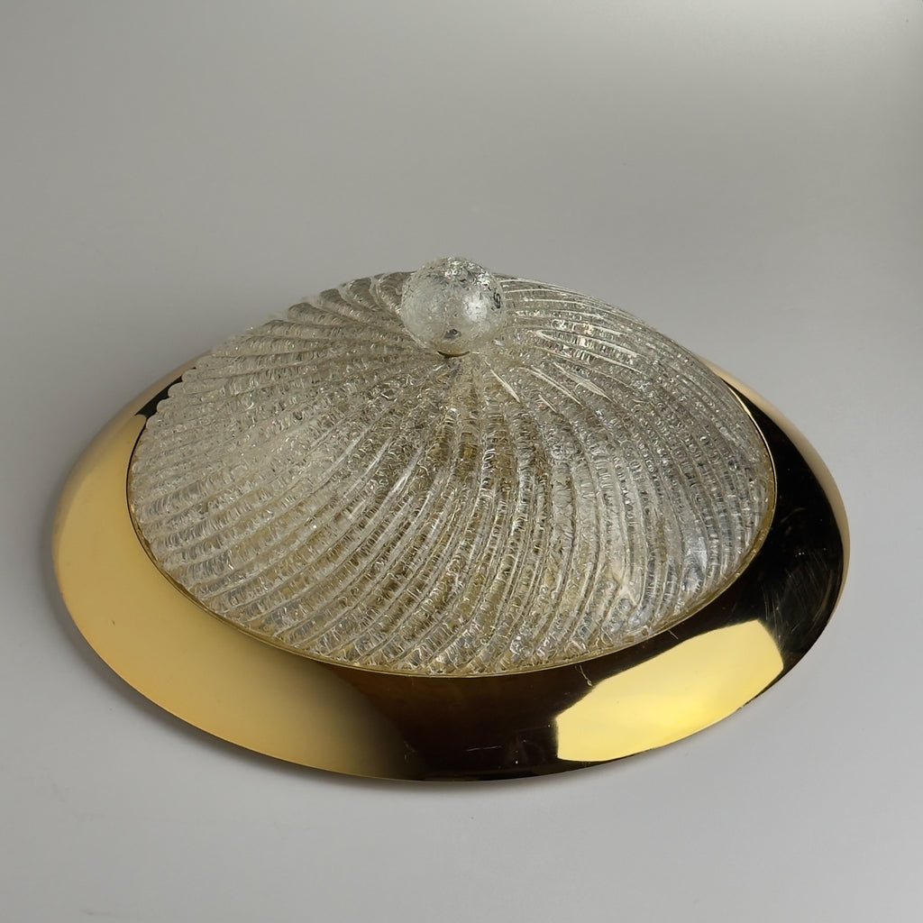 Vintage murano ceiling lamp, Italy 1980s