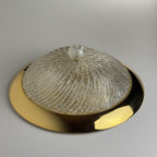 Vintage murano ceiling lamp, Italy 1980s
