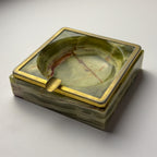 Vintage onyx ashtray, Italy, 1950s