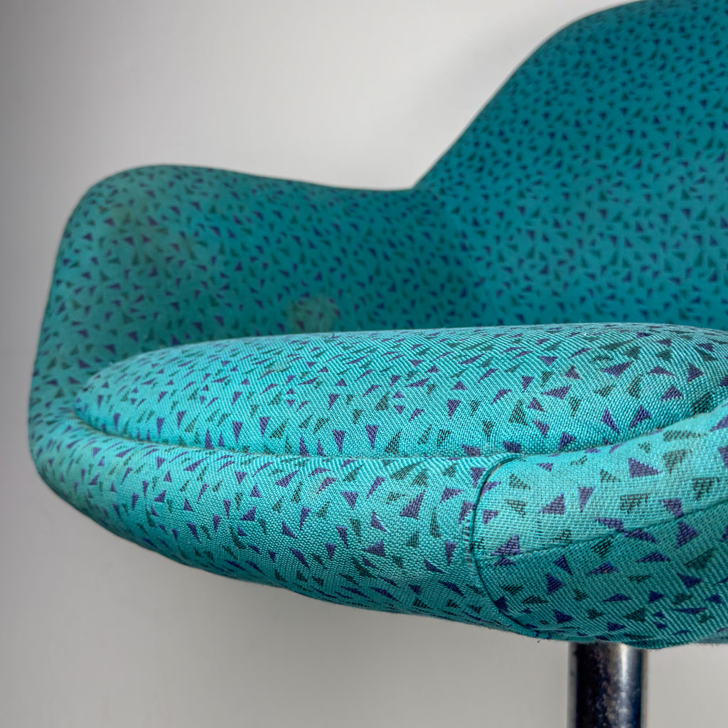 Vintage Mid-Century Modern Swivel Chair: Stol Kamnik, Yugoslavia 1970s