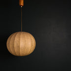 Cocoon Pendant Lamp by Friedel Wauer for Goldkant Leuchten, Germany 1960s