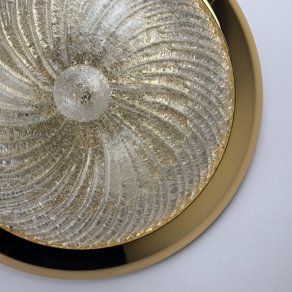 Vintage murano ceiling lamp, Italy 1980s
