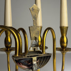 Vintage brass wall lamp by Stilnovo, Italy, 1950s