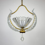 1930s Vintage Murano chandelier by Barovier & Toso, Italy
