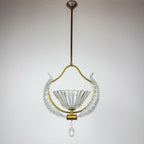 1930s Vintage Murano chandelier by Barovier & Toso, Italy