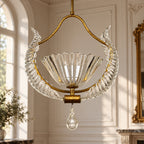 1930s Vintage Murano chandelier by Barovier & Toso, Italy