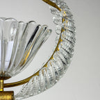 1930s Vintage Murano chandelier by Barovier & Toso, Italy