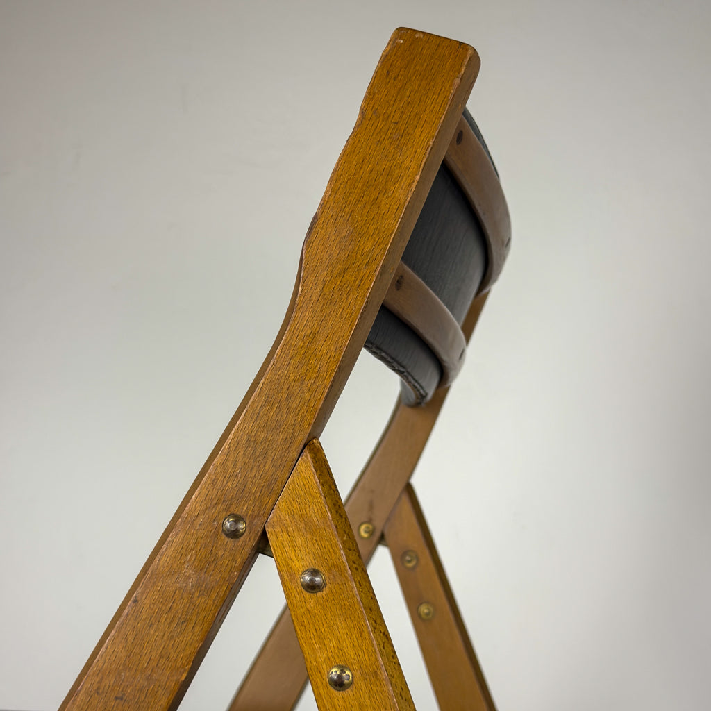 1970s Vintage folding chairs Eden by Gio Ponti for Stol Kamnik, Set of 6